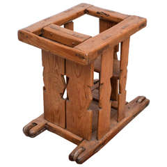 Pine Infant's Low Chair