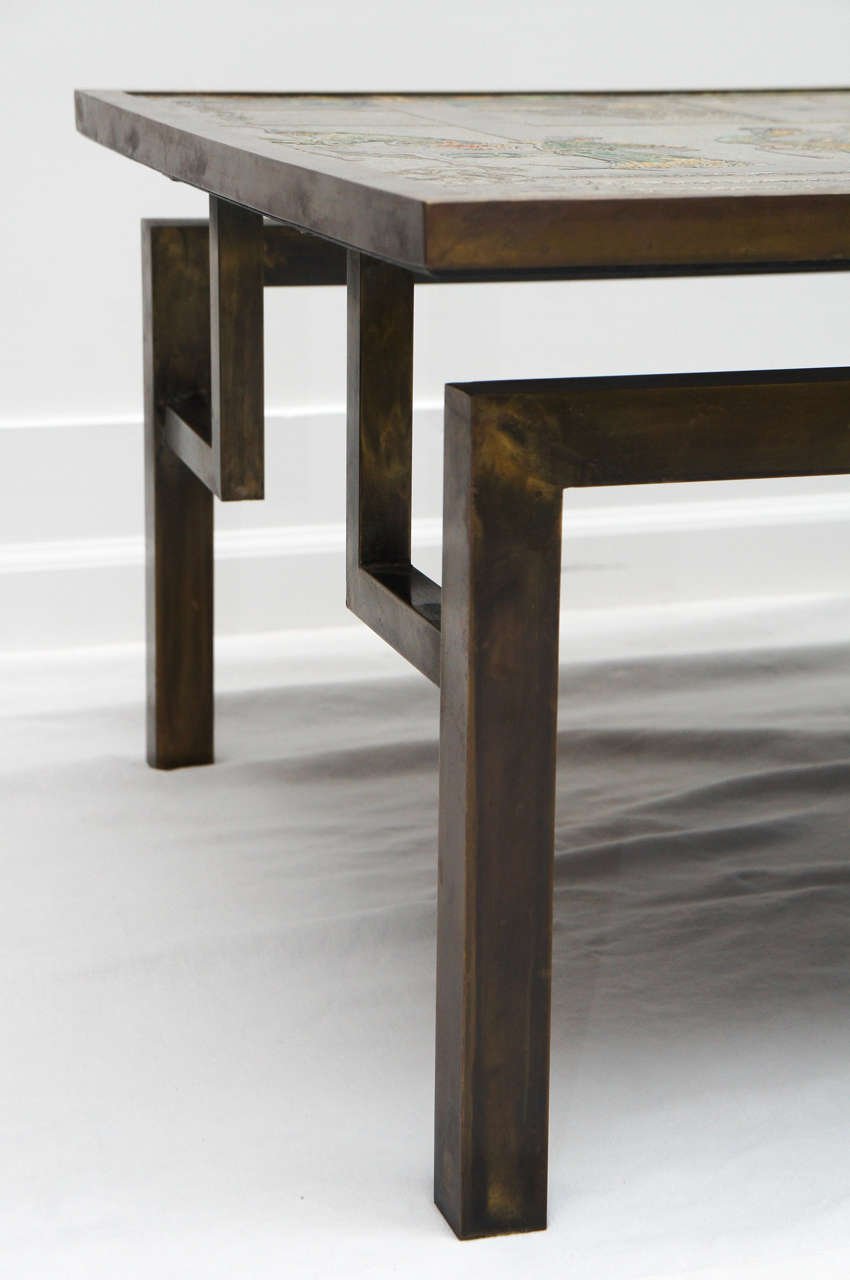 Bronze Philip and Kelvin LaVerne coctail table 1