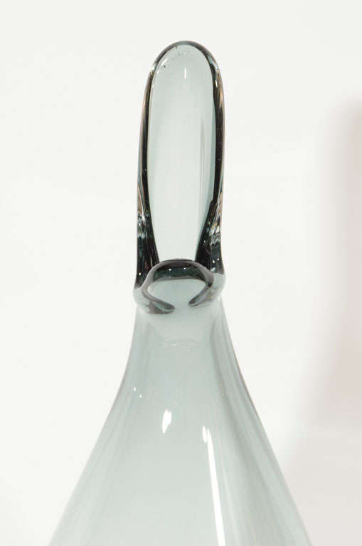 Polished Vase by Holmegaard, Denmark