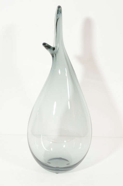 Vase by Holmegaard, Denmark In Excellent Condition In New York, NY