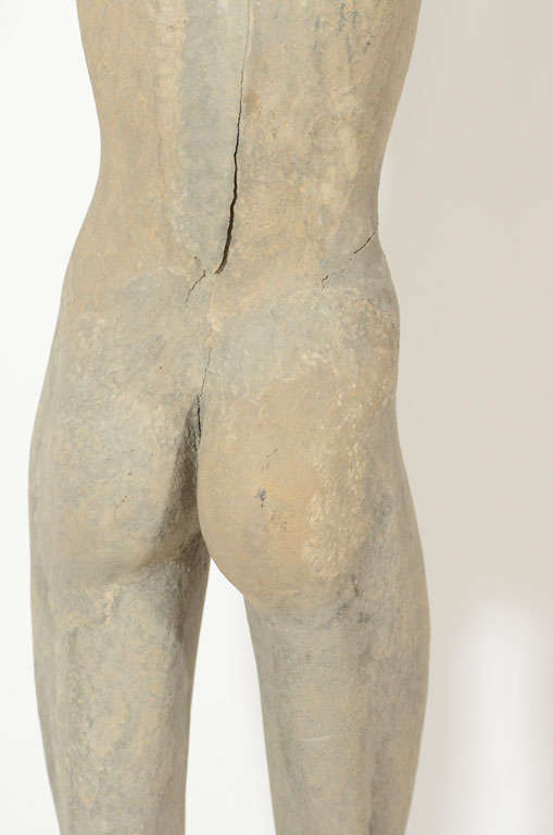 Sculpture, Nude, Female, circa 1920s, Vintage Sculpture, Nude Color For Sale 1