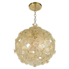 Elegant Murano Sphere Chandelier