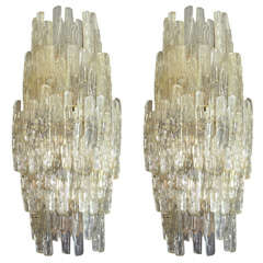 Modernist Five Tier Waterfall Sconces