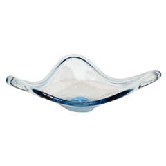 Modernist Art Glass Bowl by Holmgaard