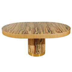 Custom Lacquered Batik Dining Table