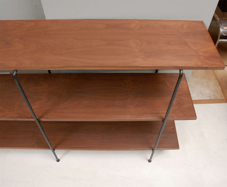 Mid-20th Century Walnut Bookshelf By Vista of California