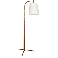 Pair Of Jacques Adnet Reading Lamps