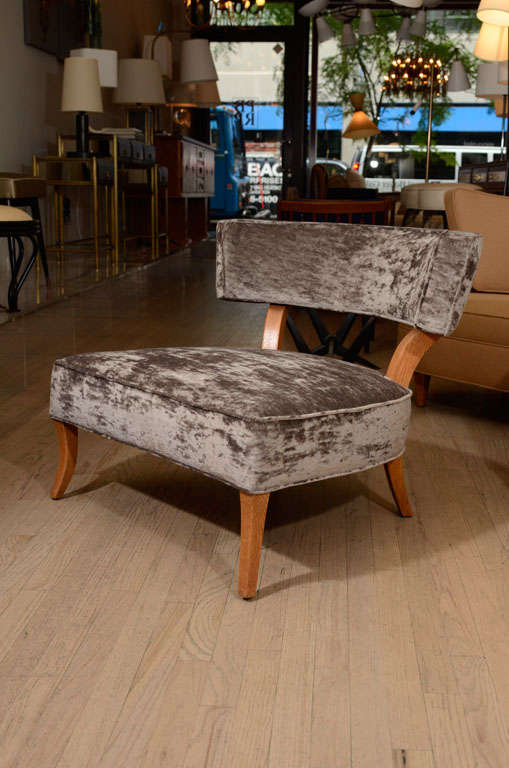 Billy Haynes Slipper Chair at 1stDibs