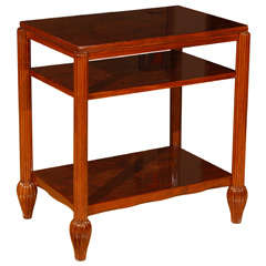 Art Deco Three Layer Side Table