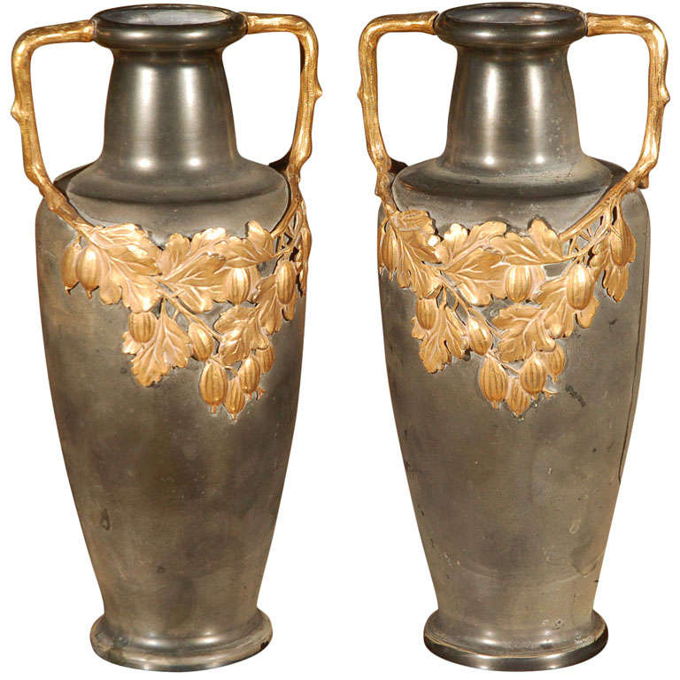 German Secessionist Vases For Sale