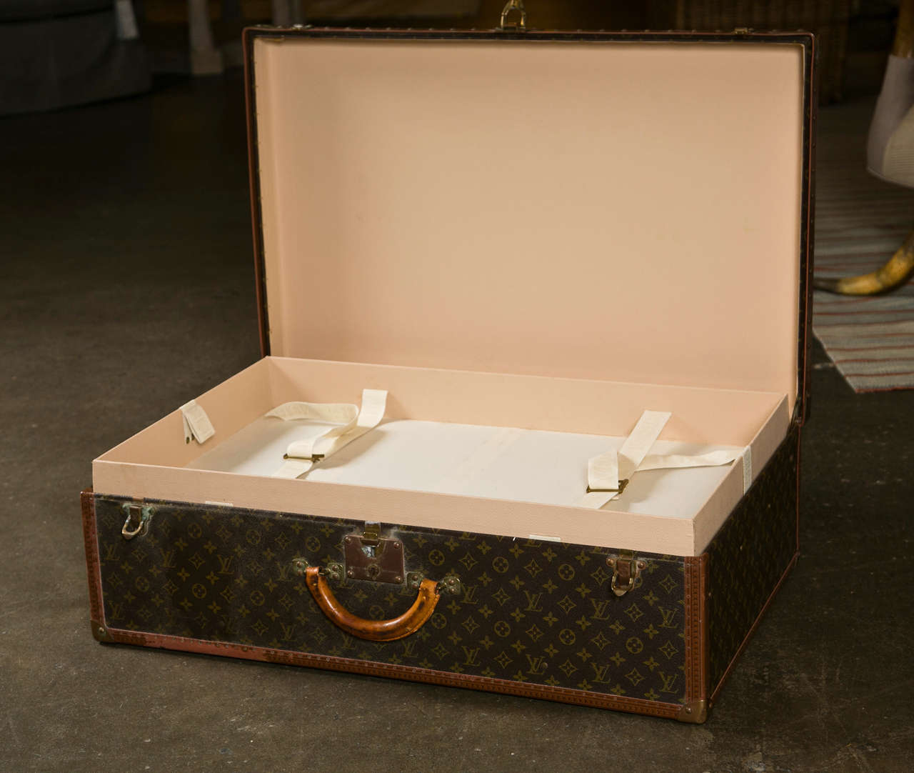 Vintage Louis Vuitton hard sided traveling case, c. 196070 at 1stdibs