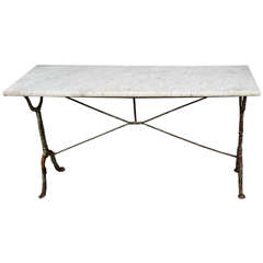 Long French Garden Table