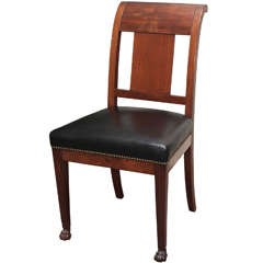 Mahogany desk chair