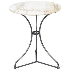 Antique Round Cafe Table