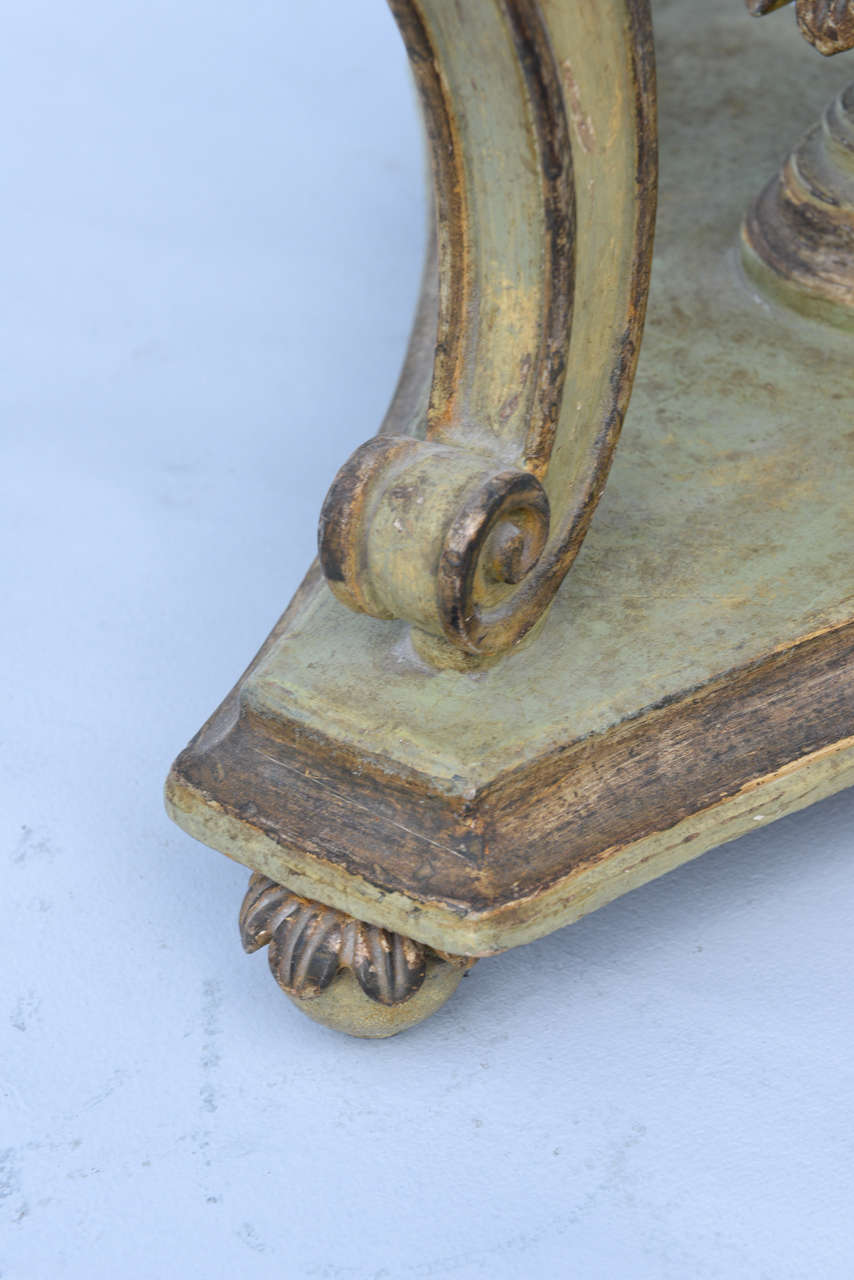 Painted and Parcel Gilt Classical-form Italian Table 1