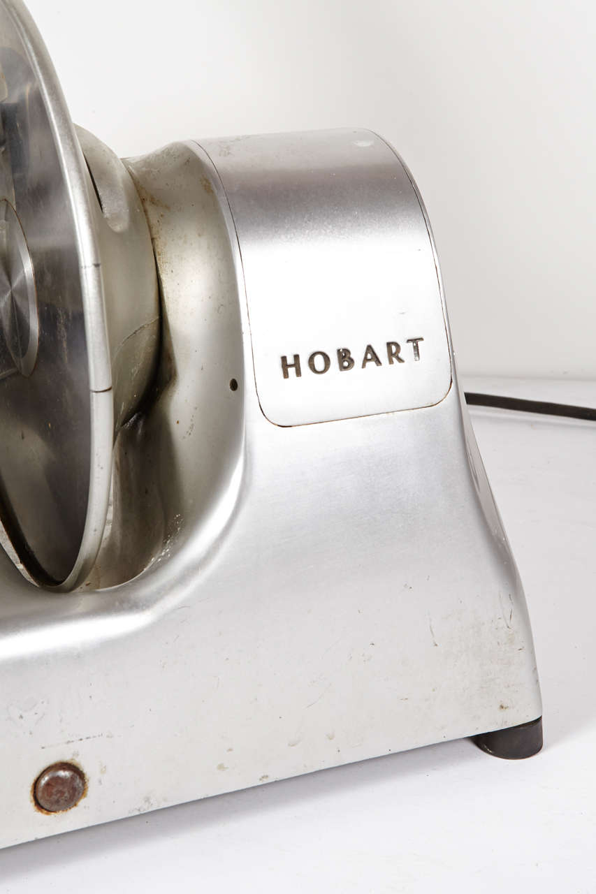 Original, Complete Hobart Streamline Slicing Machine by Egmont Arens at