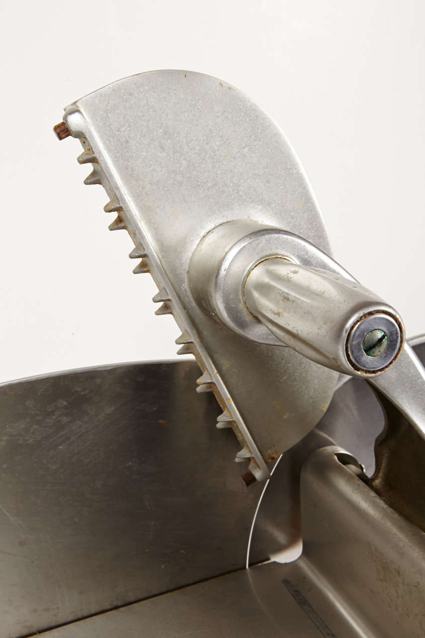 Original, Complete Hobart Streamline Slicing Machine by Egmont Arens at