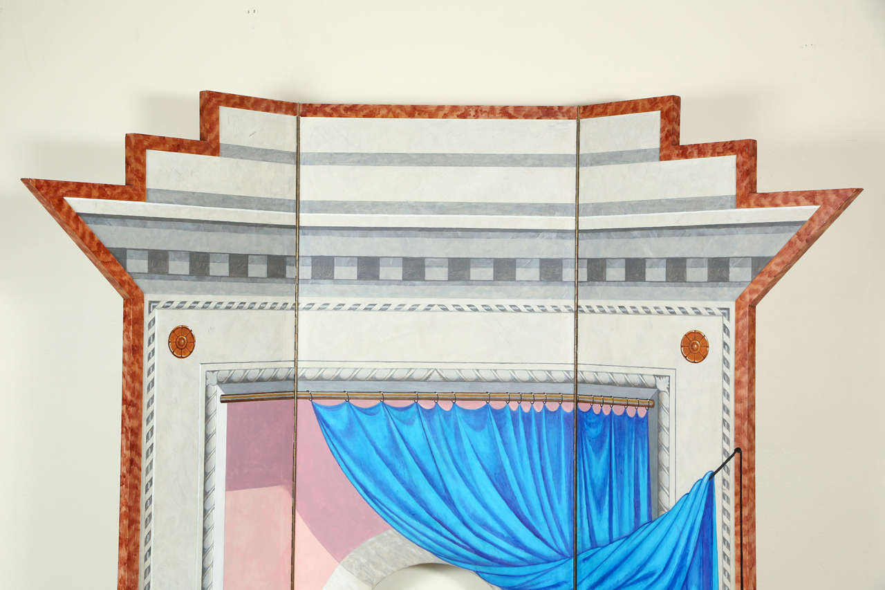 American Sakes Fifth Avenue Folding Screen by Lynn Curlee