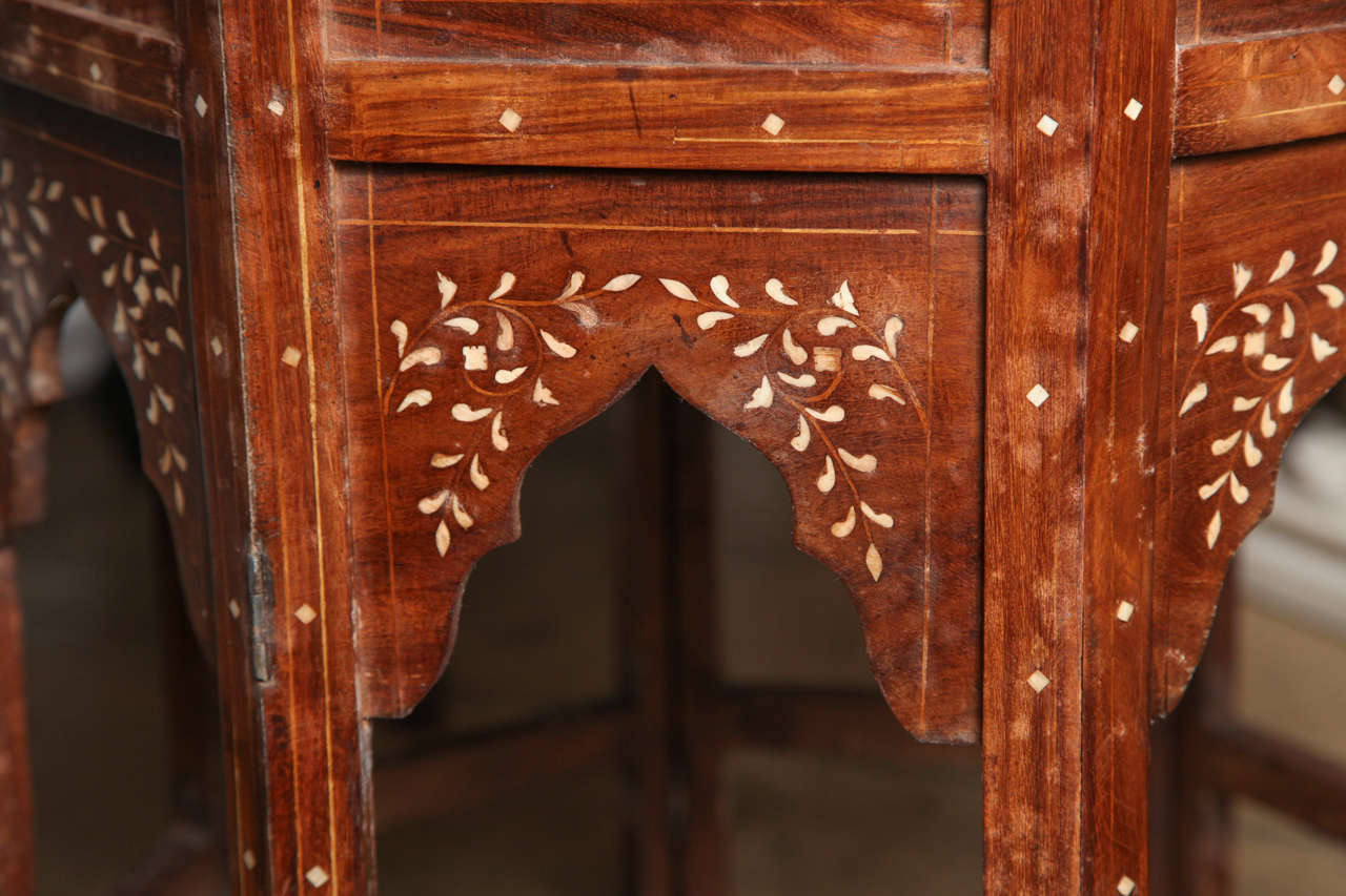 Bone Inlaid Octagonal Table 2