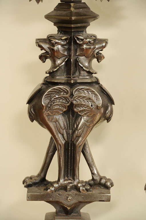 Pair of Architectural Elements/Andirons 2