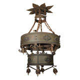 Round 3 Tier Iron Chandelier