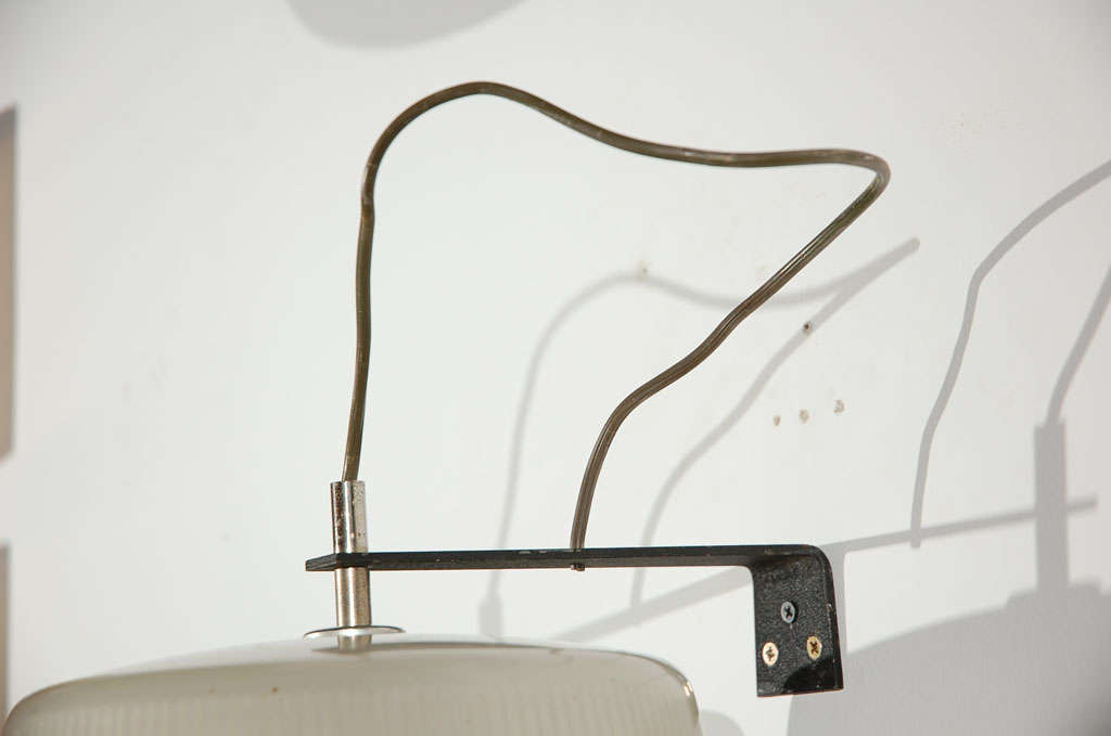 Mid-20th Century Pair of Hanging Fixtures by Ignazio Gardella For Sale