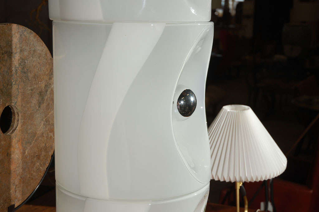 Glass Mazzega Floor Lamp For Sale