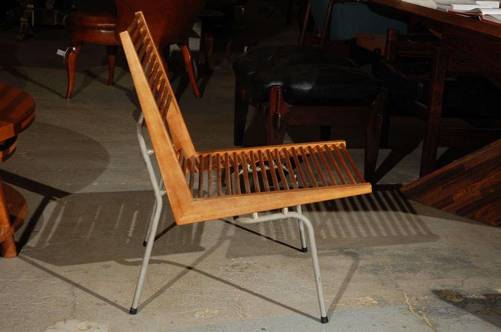 Metal Maurice Martine Lounge Chair