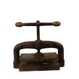 Antique Metal Book Press