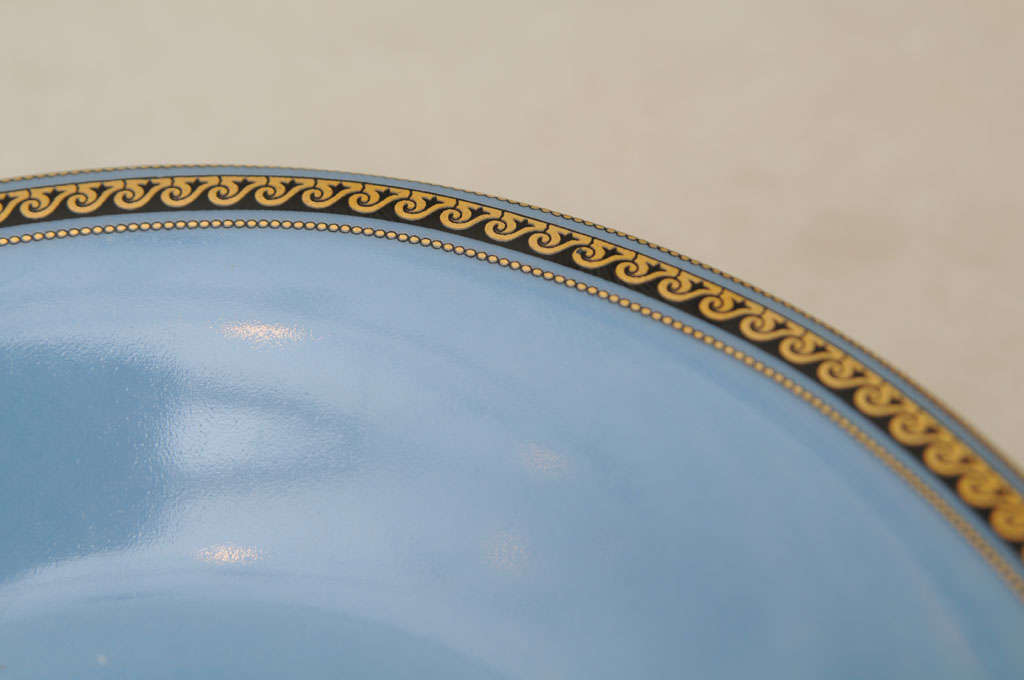 Set of 5  Versace Signed Porcelain Gilded Tea/ Coffee 3