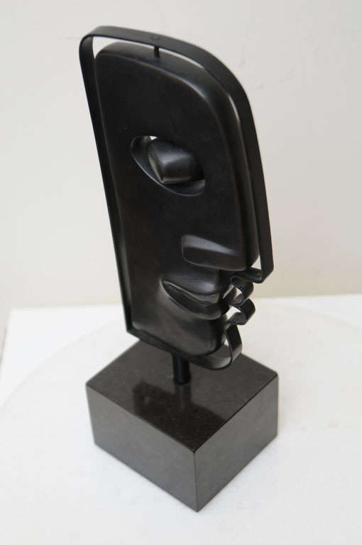 Fantastic Solid Bronze Signed Picasso Inspired Table Sculpture 3