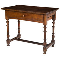 Early 19th C English Oak Tavern Table
