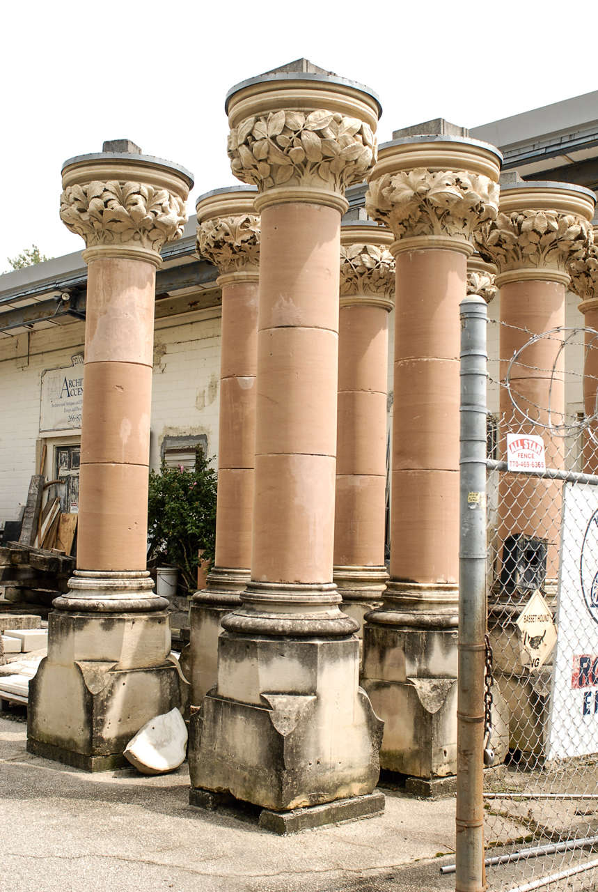 19th Century Set of 8 Columns from St. George's Church, London For Sale 5