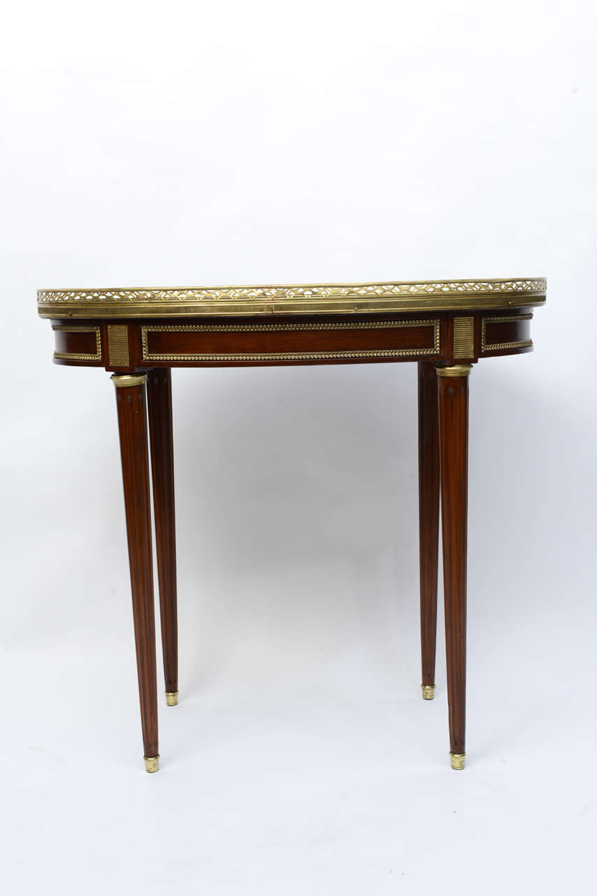 Antique Oval Bouillotte Table 3