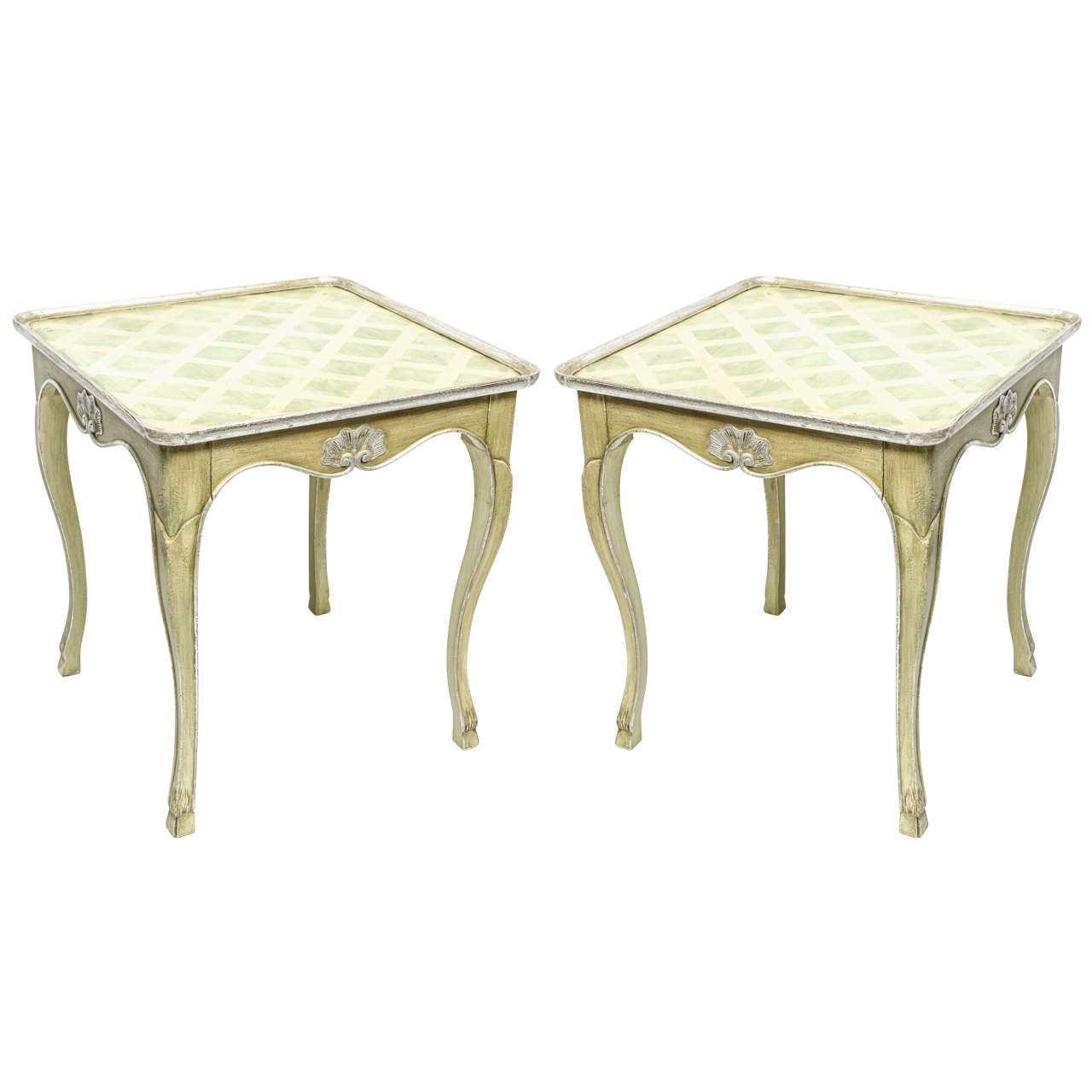 Pair of Jacques Bodart Side Tables