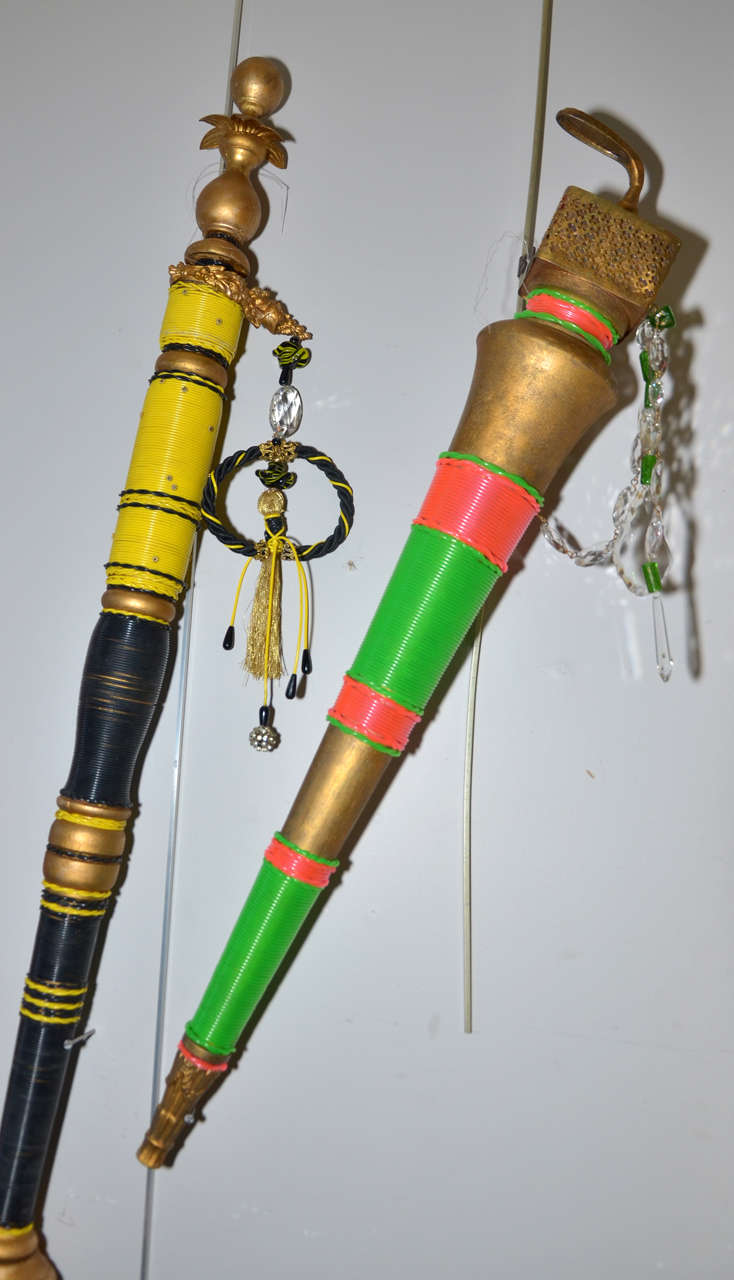 20th Century Four 1995 Walking Sticks by Claude Cehas for Christian Lacroix For Sale