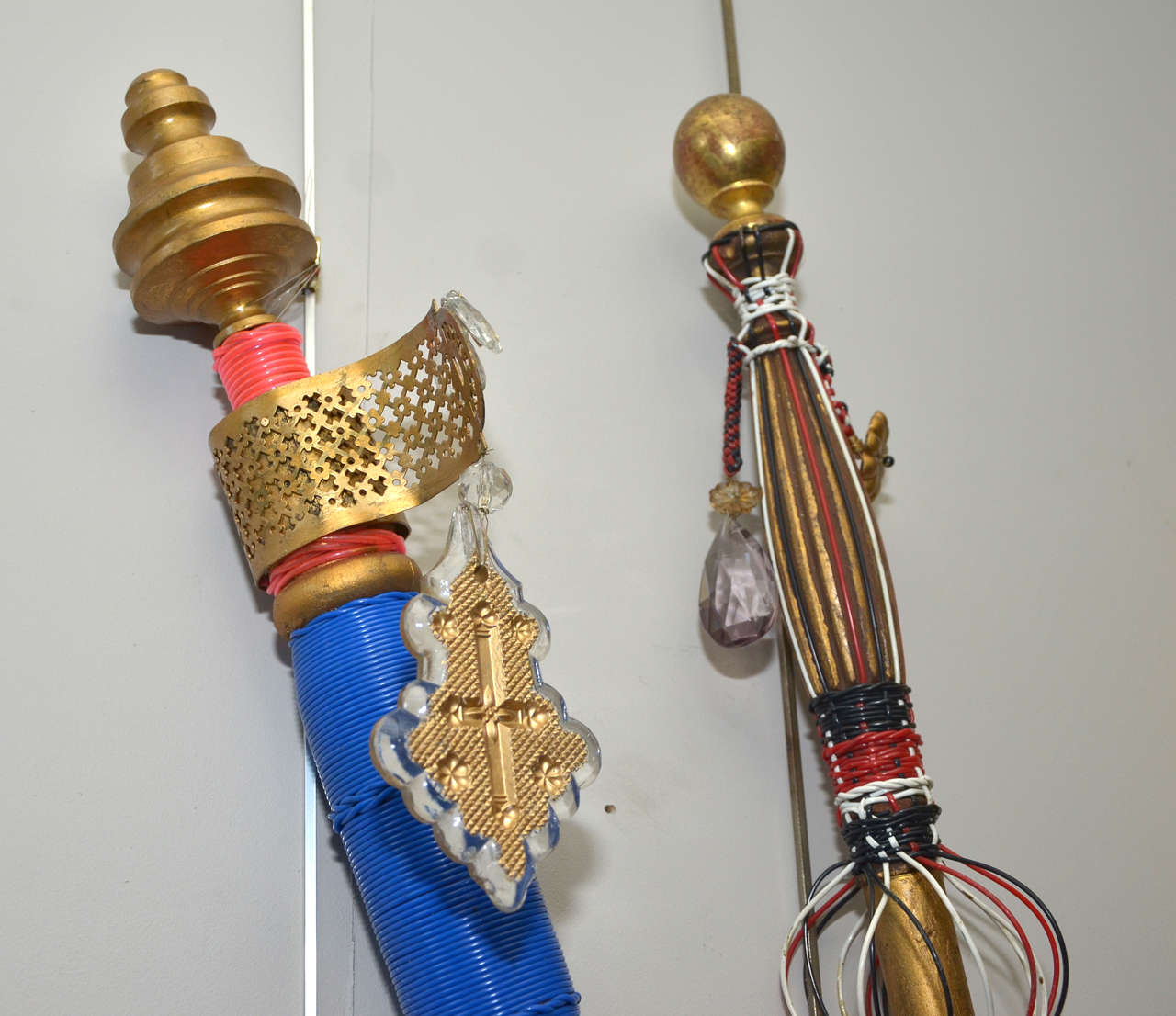 Four 1995 Walking Sticks by Claude Cehas for Christian Lacroix For Sale 1