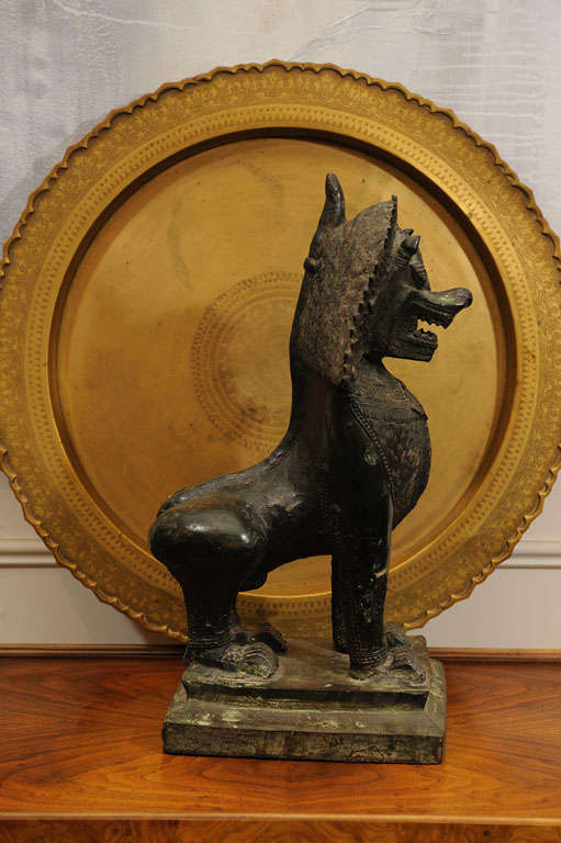 Bronze Statue of a Qiling (mythical chinese creature) 2