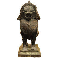 Bronze Statue of a Qiling (mythical chinese creature)