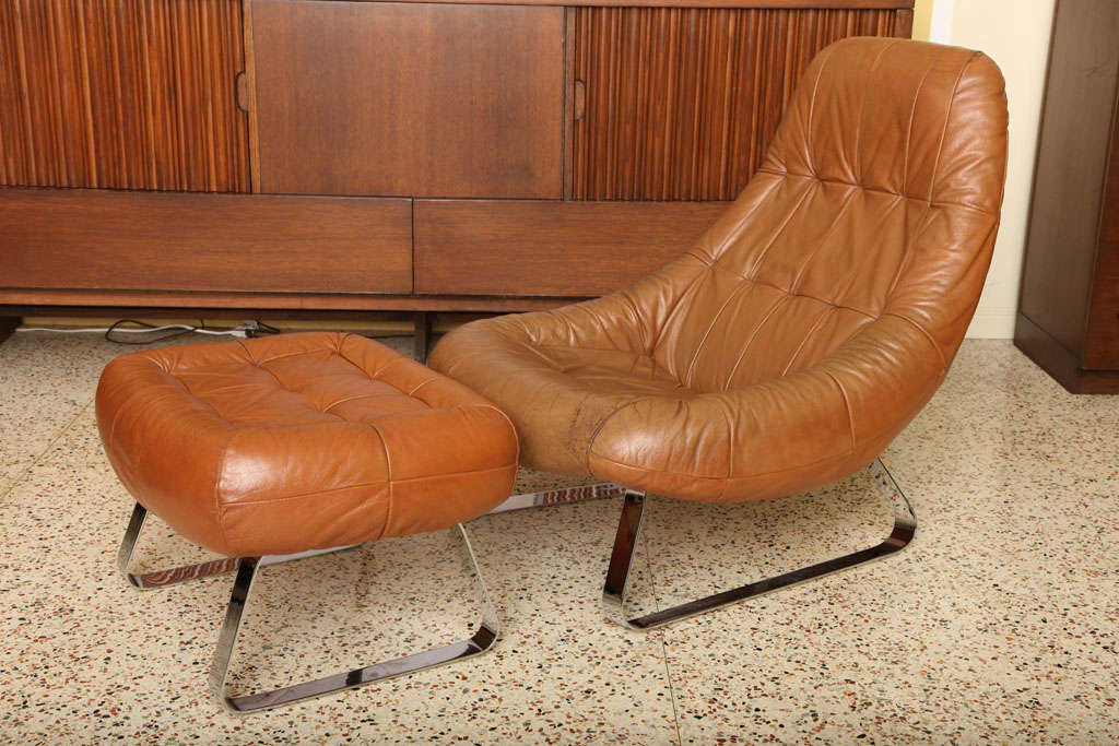 70's Percival Lafer  Brazilian Leather Earth Chairs 4