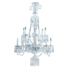 12 Arm Crystal Chandelier by Waterord