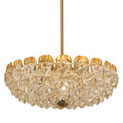 Vintage Fabulous Star Prism Kinkeldey Chandelier