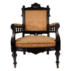 Renaissance Revival Arm Chair