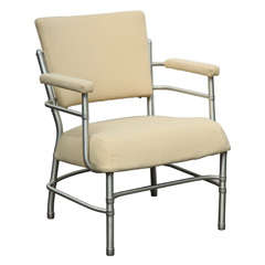 Open Arm Low Lounge Chair by Warren McArthur