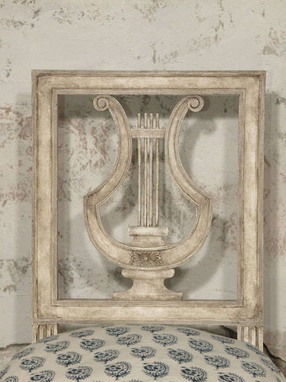 lyre back chairs
