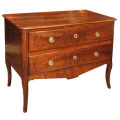 Transition Walnut Commode