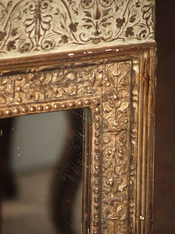 Wood Renaissance Style Mirror For Sale