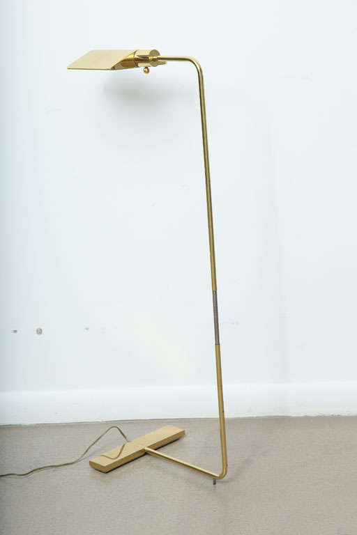 Pair of Brass Floor Lamps by Cedric Hartman 2