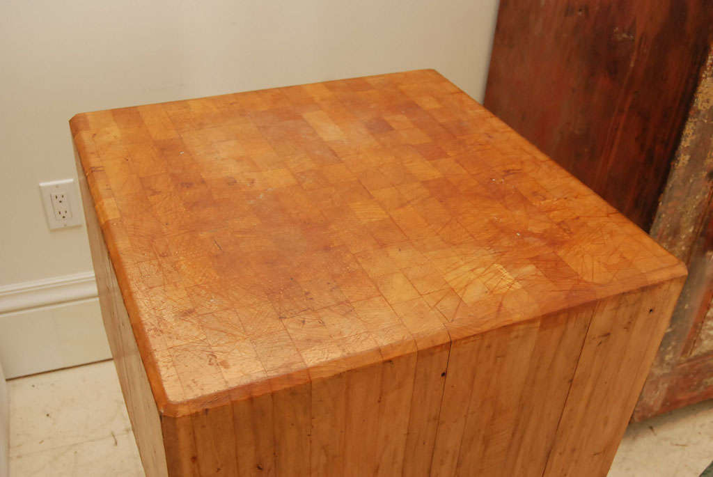 vintage bally butcher block