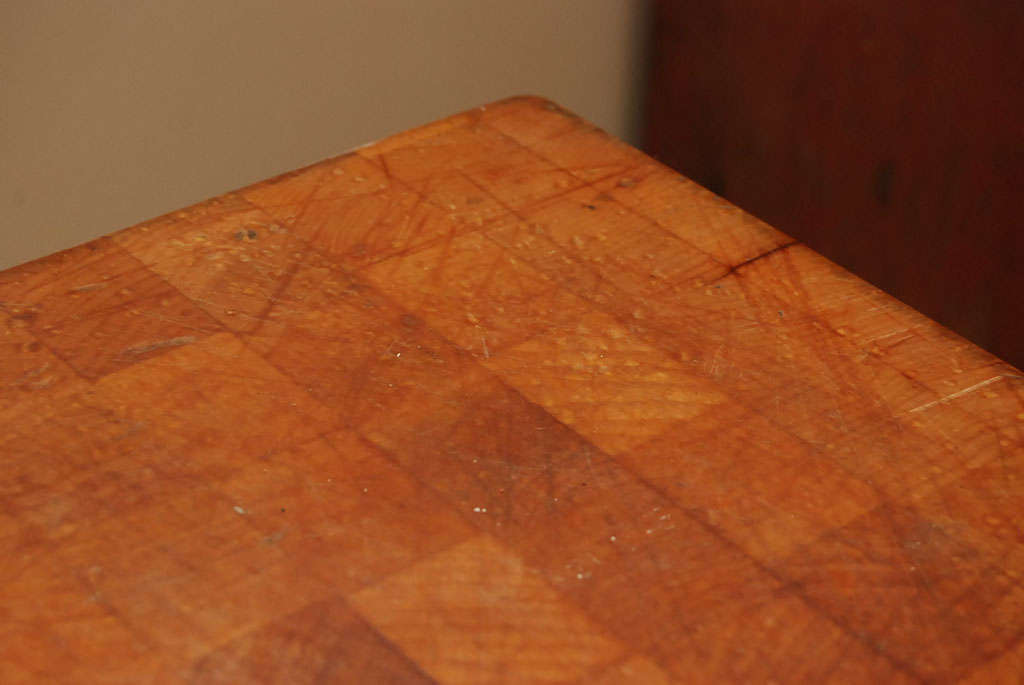 American Pair Monumental Butcher Blocks